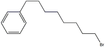 P-bromooctylbenzene Struktur