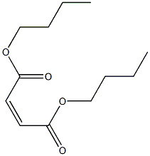 Dibutyl maleate Struktur