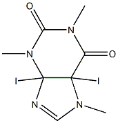 CaffeineIodide Struktur