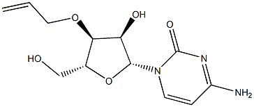 3'-O-Allyl-D-cytidine Struktur