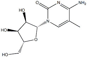 5-Methyl-D-cytidine Struktur