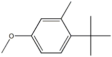 P-TERT-BUTYL-M-CRESOL METHYL ETHER Struktur