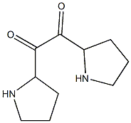 1,2-Di(2-pyrrolidinyl)-1,2-ethanedione Struktur