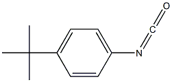 4-tert-Butylphenyl isocyanate 97% Struktur