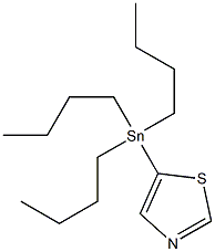 5-(Tributylstannyl)-1,3-thiazole Struktur