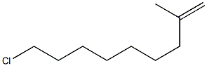 9-Chloro-2-methylnon-1-ene 97% Struktur