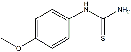 P-MERHOXYPHENYLTHIOUREA Struktur