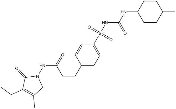 GlimePiride Impurity 1 Struktur