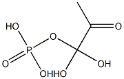 dihydroxyacetone-1-phosphoric acid Struktur