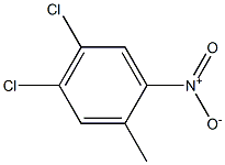 2-Methyl-4,5-Dichloronitrobenzene Struktur