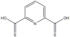 pyridine-2,6-bis(thiocarboxylic acid) Struktur