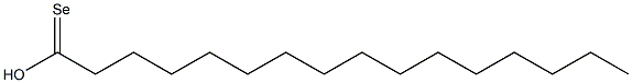 tetradecylselenoacetic acid Struktur