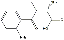 beta-methylkynurenine Struktur