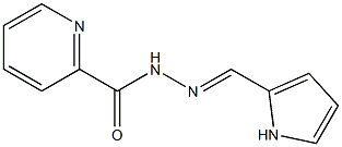 pyrrole-2-carboxaldehyde 2-picolinoylhydrazone Struktur