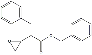 benzyl 2-benzyl-3,4-epoxybutanoate Struktur