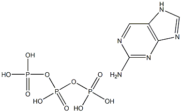 2-aminopurine triphosphate Struktur