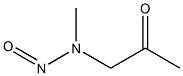 methyl-2-oxopropylnitrosamine Struktur