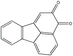 fluoranthene-2,3-dione Struktur