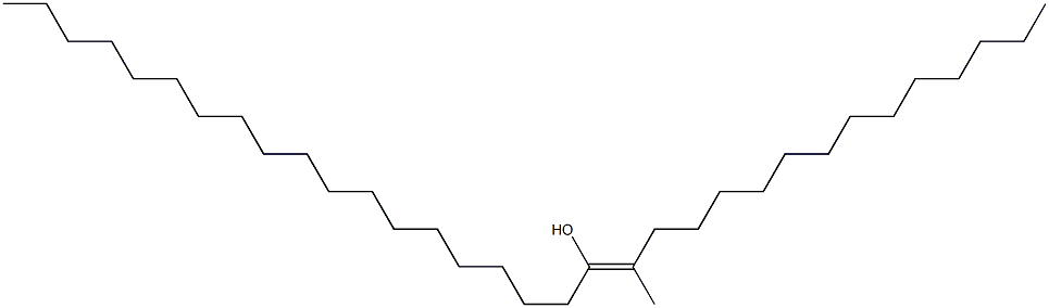 14-methyl-tritriacont-14-en-15-ol Struktur