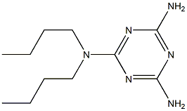 dibutylmelamine Struktur