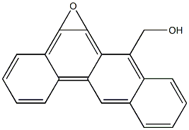 7-HYDROXYMETHYLBENZANTHRACENE-5,6-OXIDE Struktur