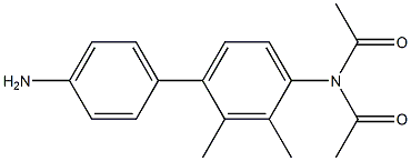 N,N-DIACETYLDIMETHYLBENZIDINE Struktur