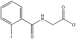 ORTHO-IODOHIPPURATE Struktur