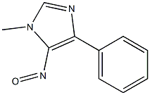 IMIDAZOLE,1-METHYL-4-PHENYL-5-NITROSO- Struktur