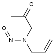 NITROSOALLYL-2-OXOPROPYLAMINE Struktur