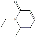 N-ETHYL-6-METHYL-5,6-DIHYDRO-2-PYRIDONE Struktur