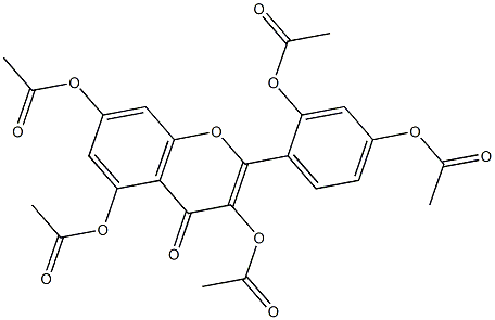 MORINPENTAACETATE Struktur