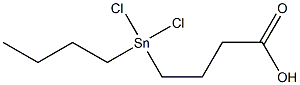 N-BUTYL(3-CARBOXYPROPYL)TINDICHLORIDE Struktur