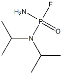 N,N-DIISOPROPYLPHOSPHORODIAMIDOFLUORIDATE Struktur