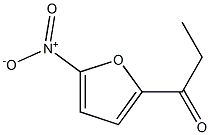 2-PROPIONYL-5-NITROFURAN Struktur