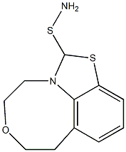 OXYDIETHYLENEBENZOTHIAZOLE-2-SULPHENAMIDE Struktur