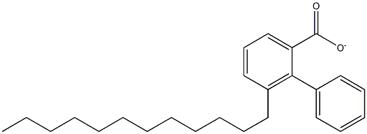 DODECYLPHENYLBENZOATE Struktur