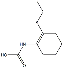 CYCLOHEXANECARBAMICACID,THIO-,S-ETHYLESTER Struktur