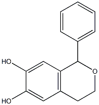 1-PHENYL-6,7-DIHYDROXY-ISOCHROMAN Struktur