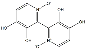 3,3',4,4'-TETRAHYDROXY-2,2'-BYPYRIDINE-1,1'-DIOXIDE Struktur