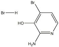 2-Amino-4-bromo-3-hydroxypyridine hydrobromide Struktur