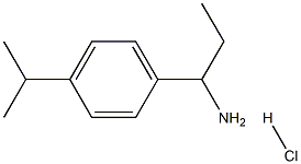 1-(4-Isopropyl-phenyl)-propylamine hydrochloride Struktur