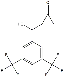 1-(2-OXYCYCLOPROPYLMETHYLOL)-3,5-BIS(TRIFLUOROMETHYL)BENZENE Struktur