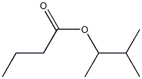 1,2-dimethylpropyl butanoate Struktur