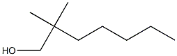 2,2-dimethyl-1-heptanol Struktur