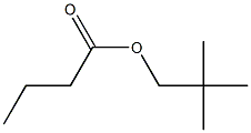 2,2-dimethylpropyl butanoate Struktur