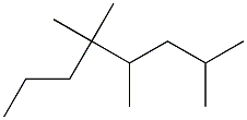 2,4,5,5-tetramethyloctane Struktur