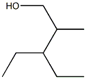 2-methyl-3-ethyl-1-pentanol Struktur