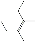 3,4-dimethyl-cis-3-hexene Struktur