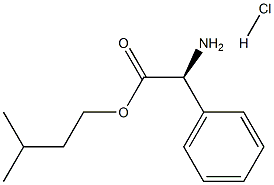 (DL)-2-PHENYLGLYCINE ISOPENTYL ESTER HYDROCHLORIDE Struktur