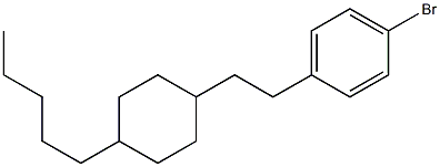 1-BROMO-4-[2-(4-PENTYLCYCLOHEXYL)ETHYL]BENZENE Struktur